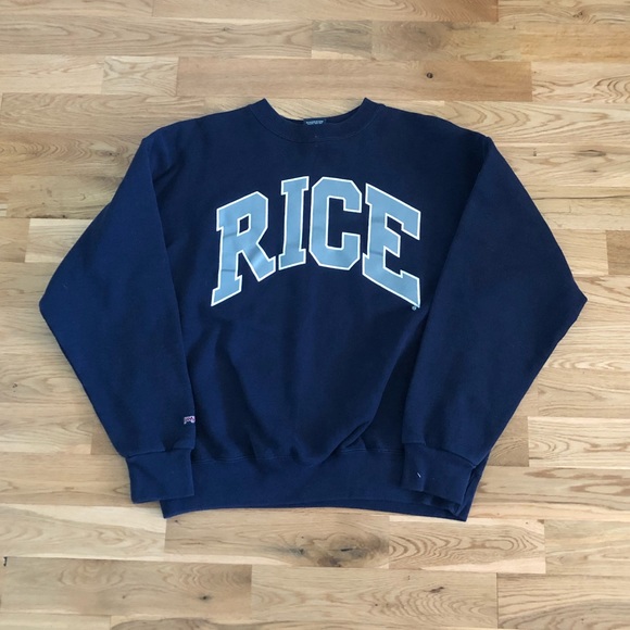vintage rice university sweatshirt